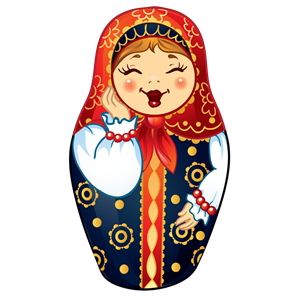 Matryoshka doll PNG-49473